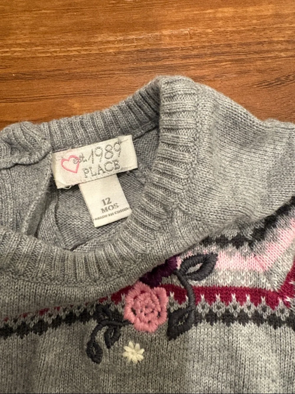 Children's Place Sweater Dress - Picture 2 of 3